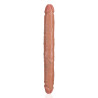Real Rock Double Gode Straight Slim 30.5 x 3.5cm Marron